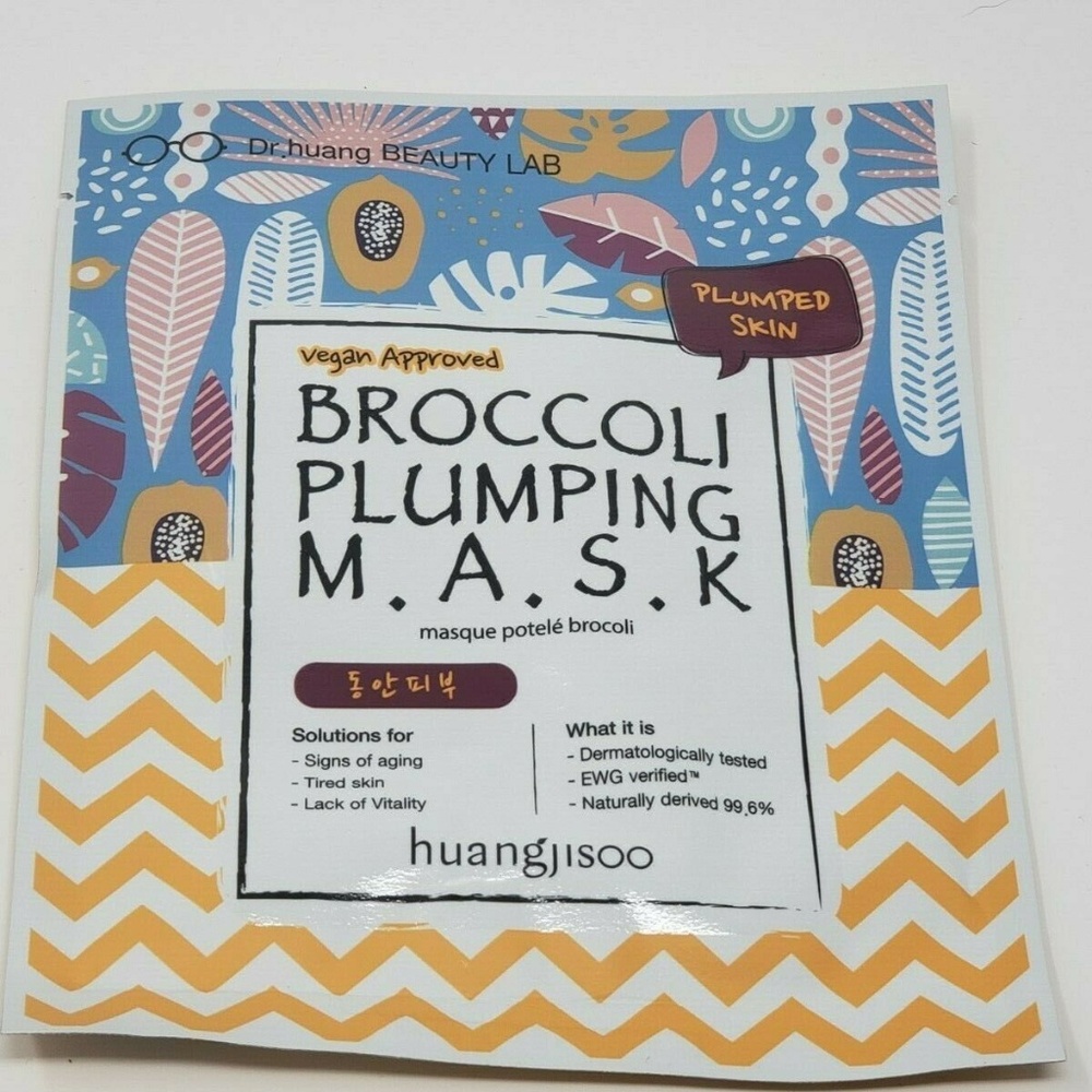 Huangjiso Dr Huang Beauty Lab Broccoli Mask